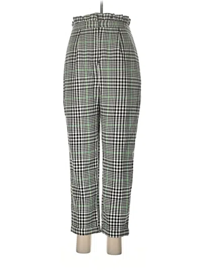 Pre-owned Topshop Casual Pants In Green