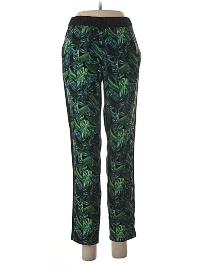 Pre-owned Topshop Casual Pants In Green