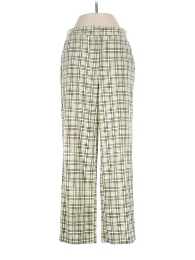 Pre-owned Topshop Casual Pants In Green