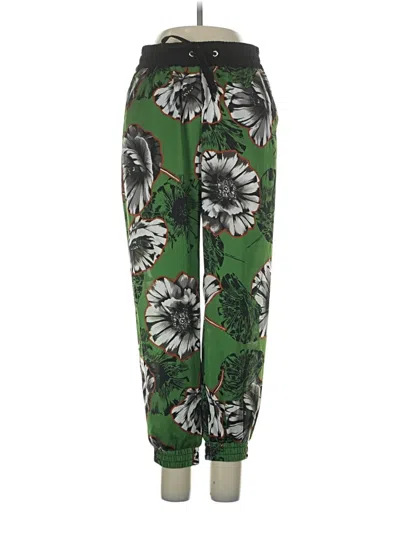 Pre-owned Topshop Casual Pants In Green