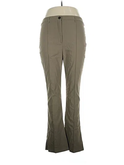 Pre-owned Topshop Casual Pants In Green