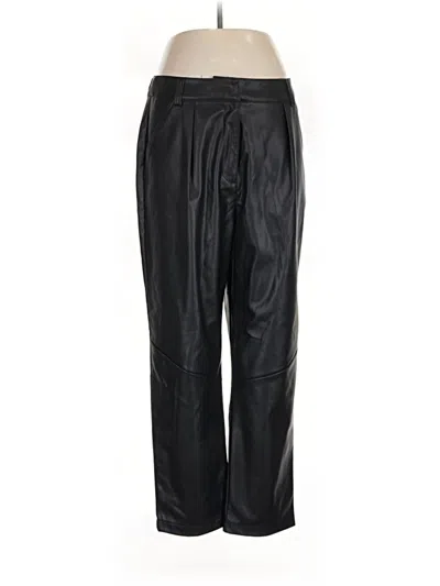 Topshop Casual Pants In Black