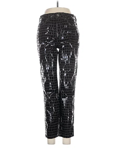 Pre-owned Topshop Casual Pants In Silver