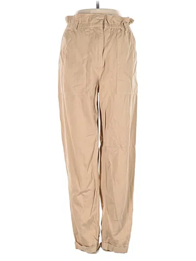 Pre-owned Topshop Casual Pants In Tan
