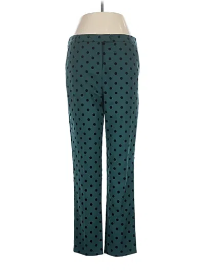Pre-owned Topshop Casual Pants In Teal