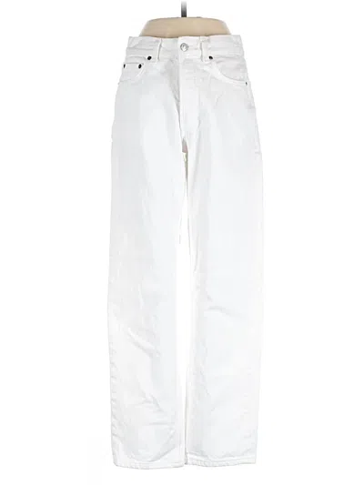 Pre-owned Topshop Casual Pants In White