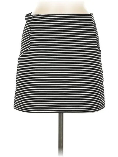 Pre-owned Topshop Casual Skirt In Black