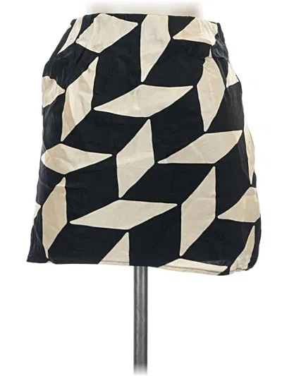 Pre-owned Topshop Casual Skirt In Black