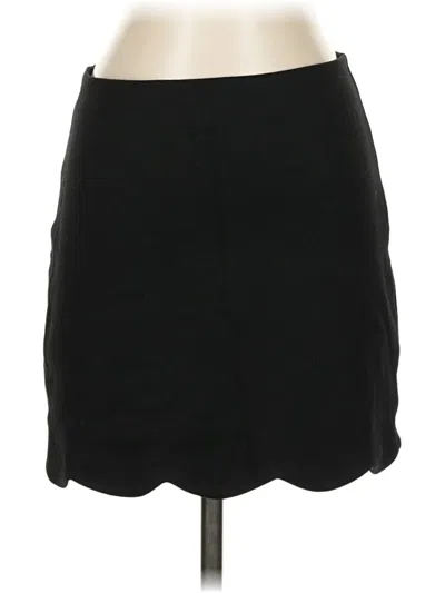 Pre-owned Topshop Casual Skirt In Black