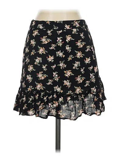 Pre-owned Topshop Casual Skirt In Black