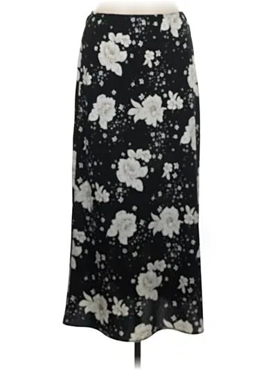 Pre-owned Topshop Casual Skirt In Black
