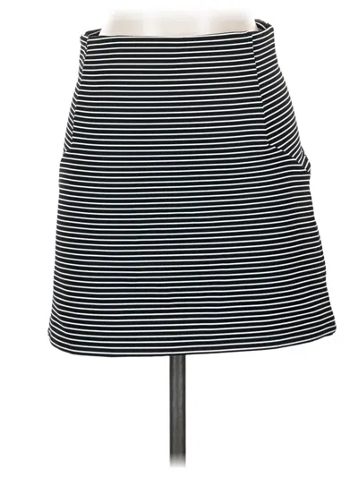 Pre-owned Topshop Casual Skirt In Black