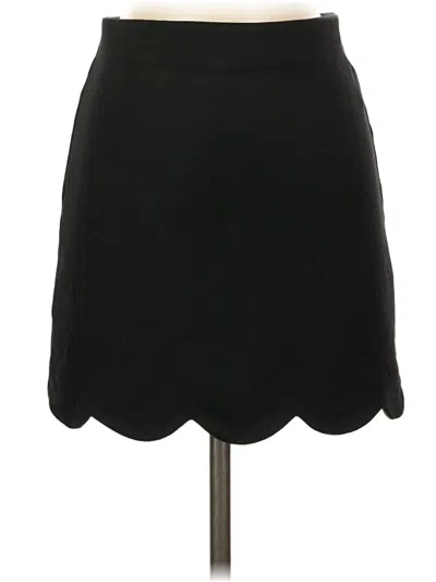 Pre-owned Topshop Casual Skirt In Black