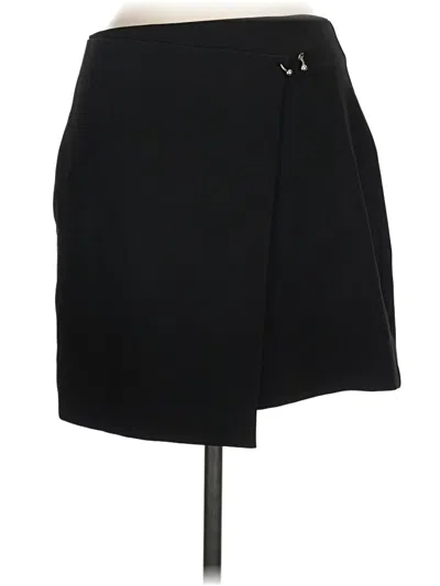 Pre-owned Topshop Casual Skirt In Black