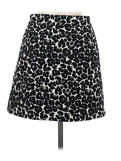 Pre-owned Topshop Casual Skirt In Black