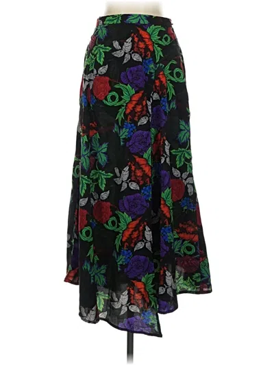 Pre-owned Topshop Casual Skirt In Black