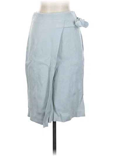 Pre-owned Topshop Casual Skirt In Blue