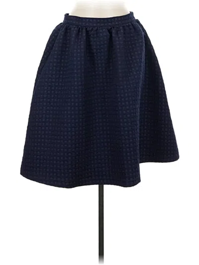 Pre-owned Topshop Casual Skirt In Blue