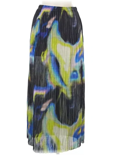 Pre-owned Topshop Casual Skirt In Blue