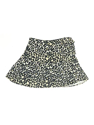 Pre-owned Topshop Casual Skirt In Gold