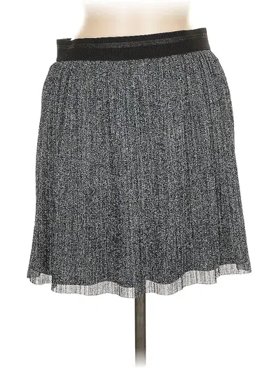 Pre-owned Topshop Casual Skirt In Gray