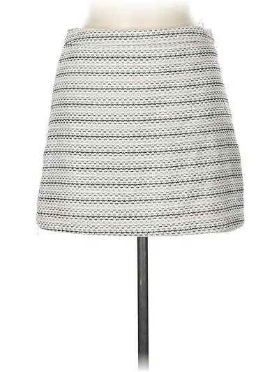 Pre-owned Topshop Casual Skirt In Gray