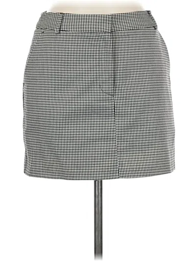 Pre-owned Topshop Casual Skirt In Gray