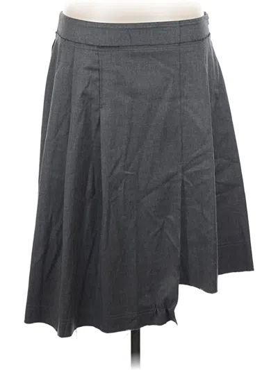 Pre-owned Topshop Casual Skirt In Gray