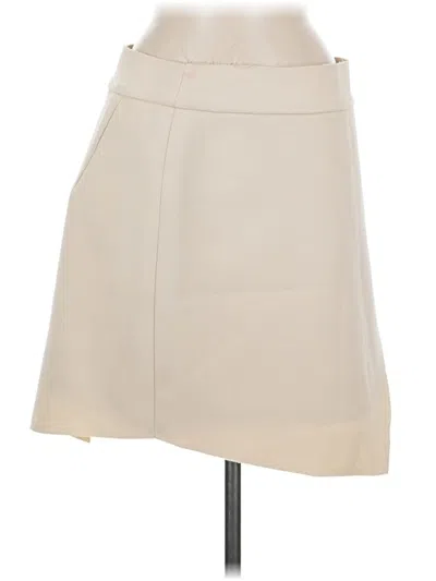 Pre-owned Topshop Casual Skirt In Ivory