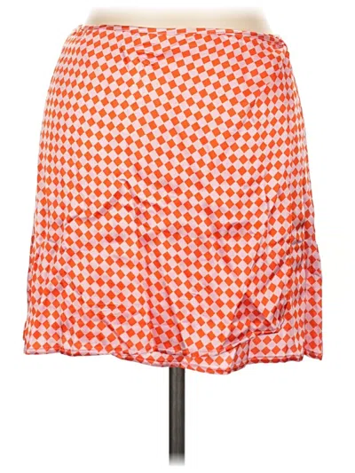 Topshop Casual Skirt In Orange