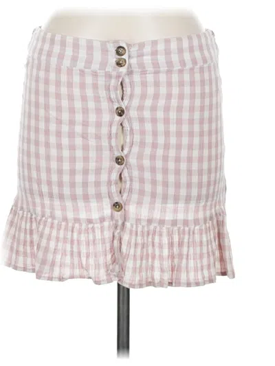 Pre-owned Topshop Casual Skirt In Pink