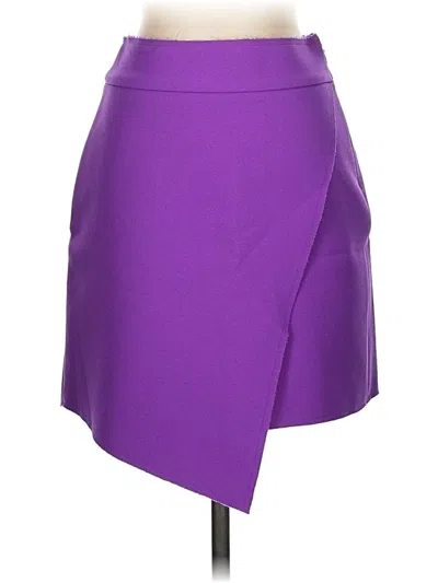 Pre-owned Topshop Casual Skirt In Purple
