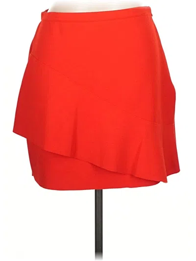 Topshop Casual Skirt In Red