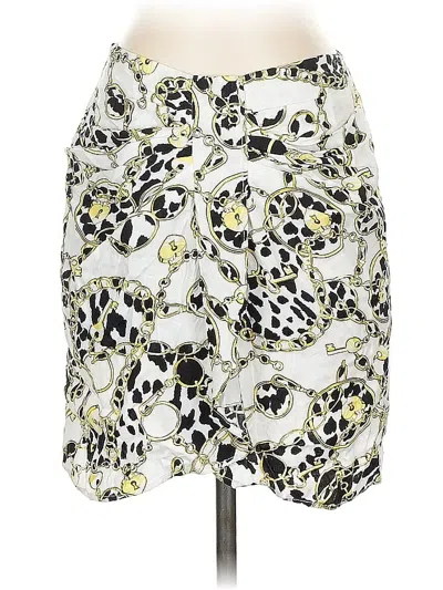 Topshop Casual Skirt In White