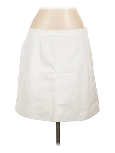 Pre-owned Topshop Casual Skirt In White