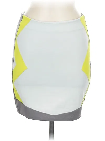 Pre-owned Topshop Casual Skirt In Yellow