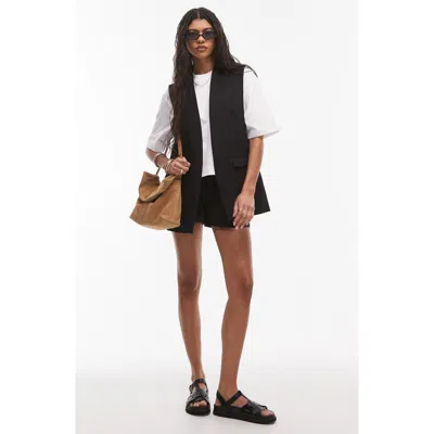 Topshop Chuck On Blazer Vest