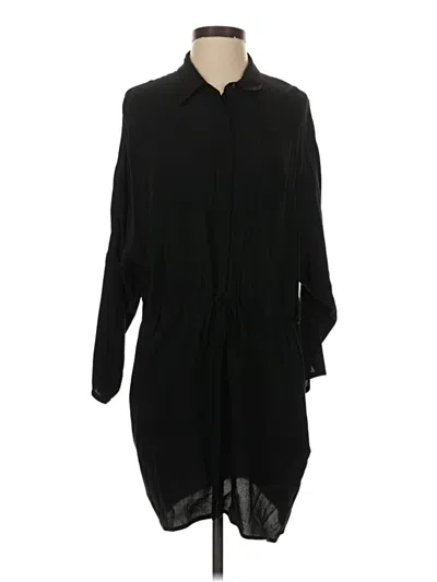 Topshop Coat In Black
