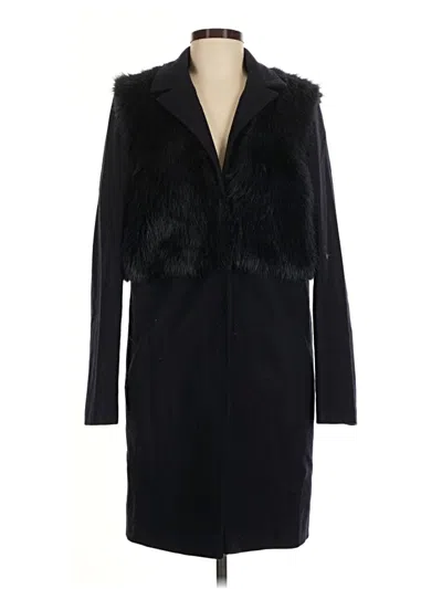 Pre-owned Topshop Coat In Black