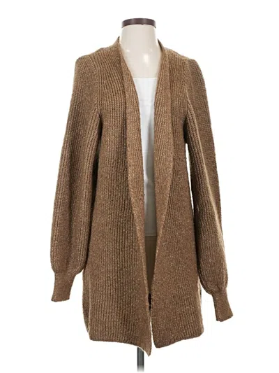 Pre-owned Topshop Coat In Brown