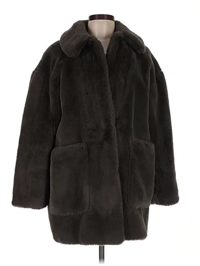 Pre-owned Topshop Coat In Brown