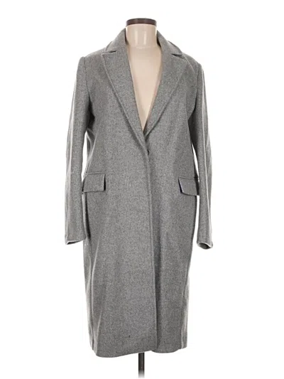 Pre-owned Topshop Coat In Gray