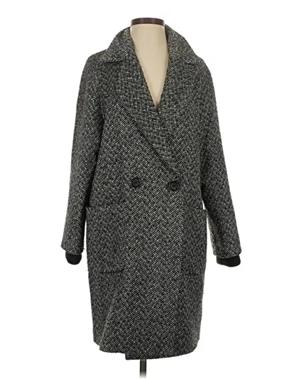 Pre-owned Topshop Coat In Gray