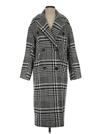 Pre-owned Topshop Coat In Gray