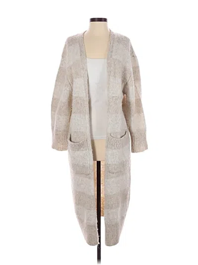 Pre-owned Topshop Coat In Ivory