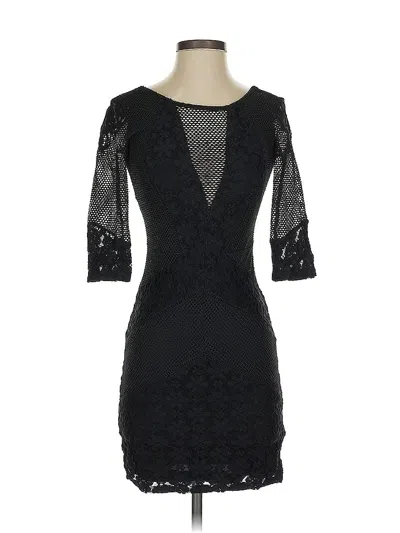 Pre-owned Topshop Cocktail Dress In Black