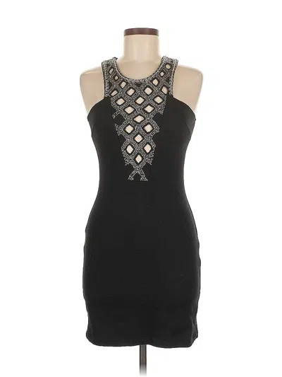 Pre-owned Topshop Cocktail Dress In Black