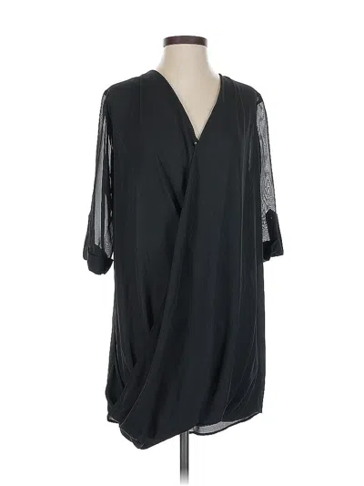 Pre-owned Topshop Cocktail Dress In Black