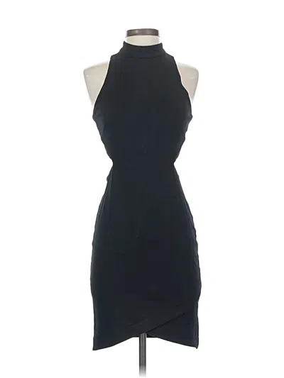 Pre-owned Topshop Cocktail Dress In Black