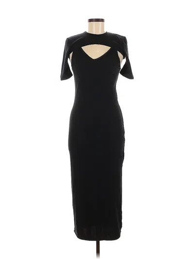 Pre-owned Topshop Cocktail Dress In Black